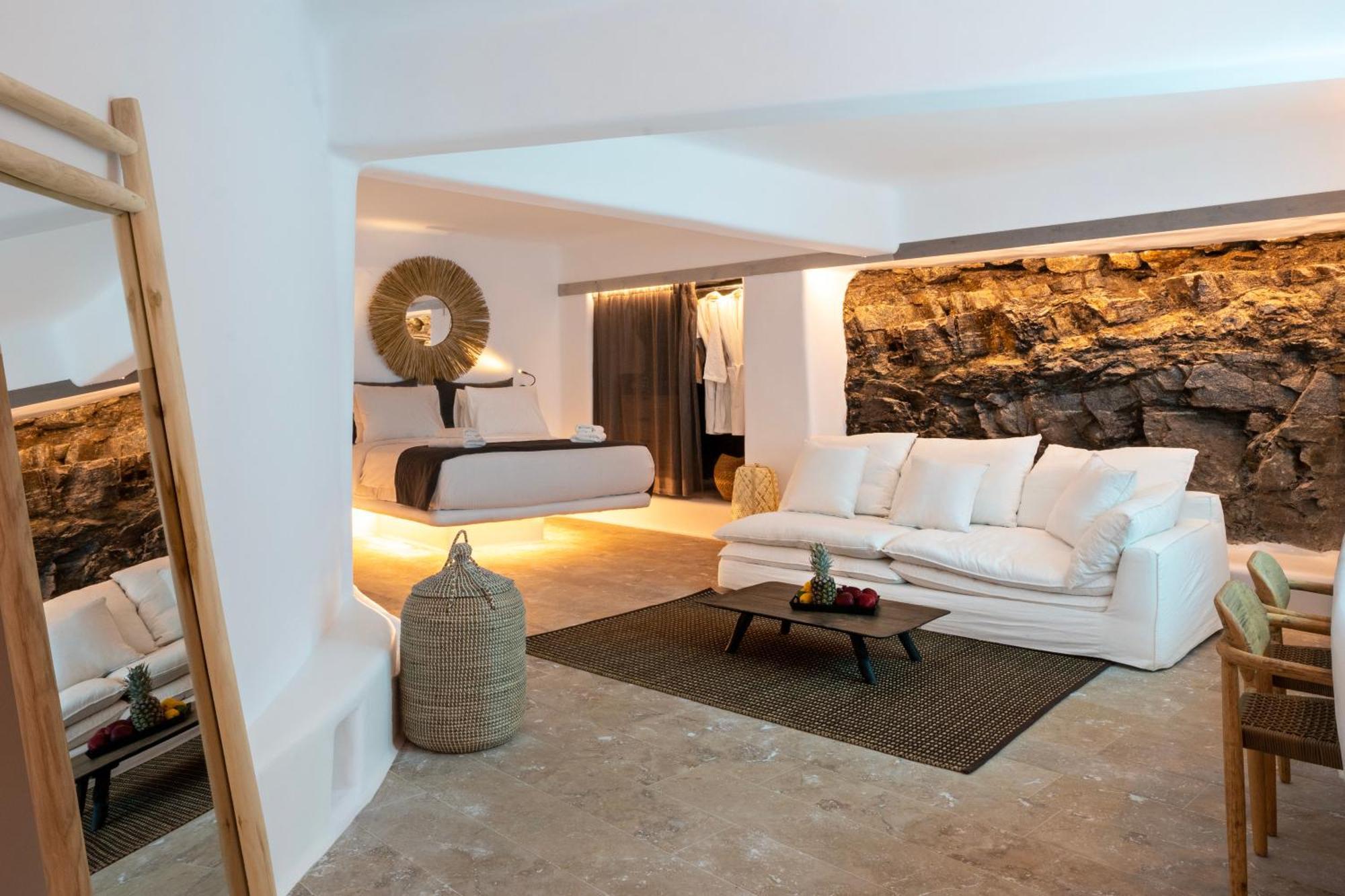 Hotel White Stone Mykonos Agios Ioannis Diakoftis Exteriér fotografie
