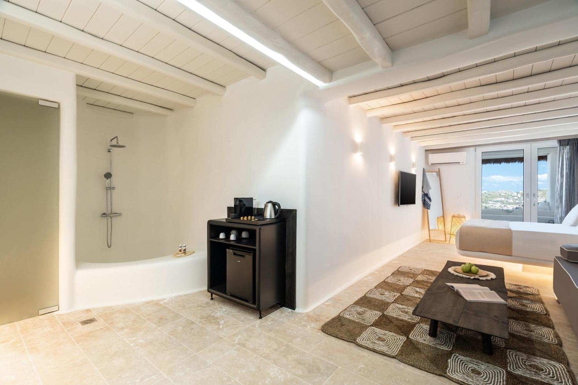 Hotel White Stone Mykonos Agios Ioannis Diakoftis Exteriér fotografie