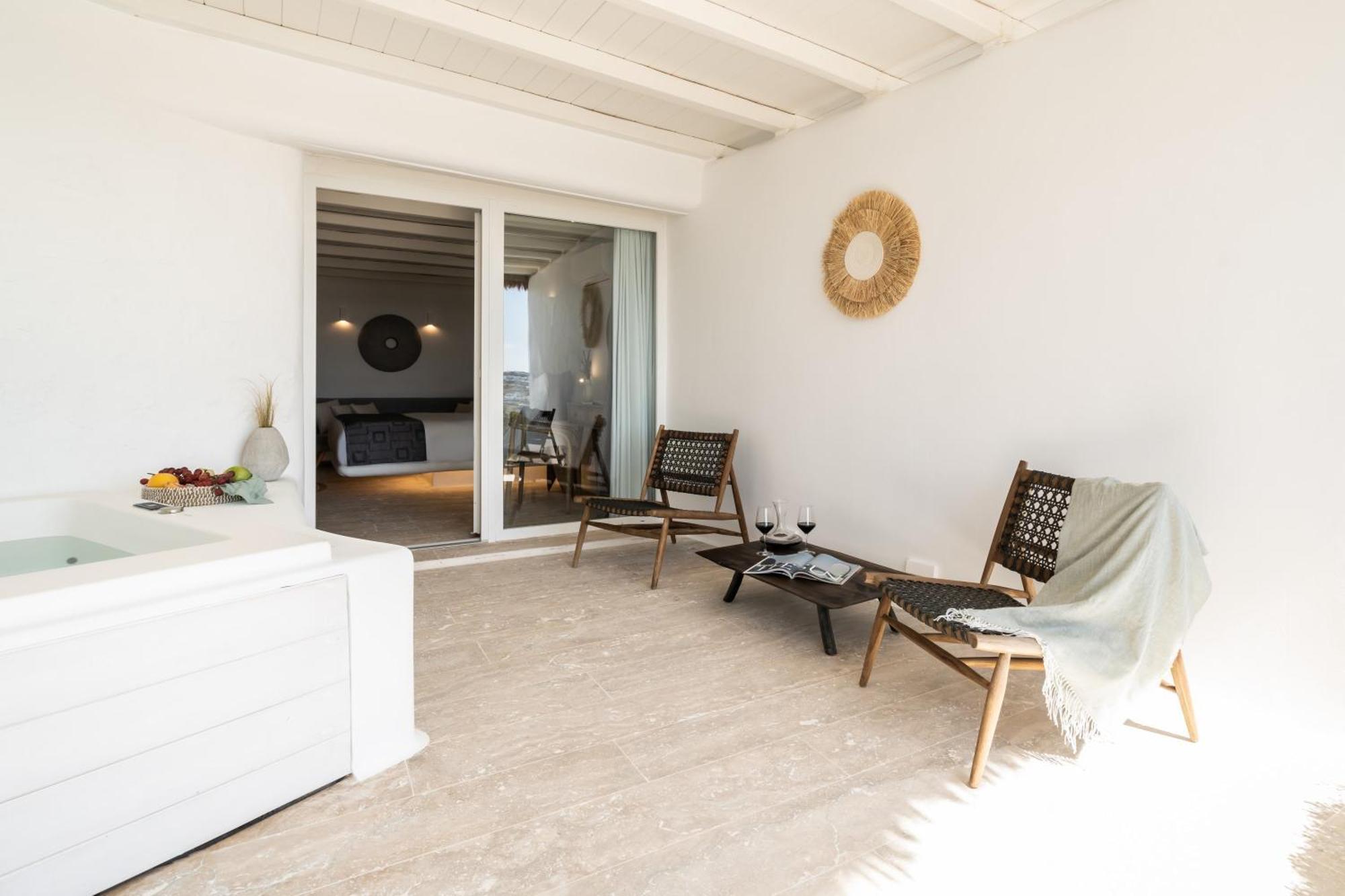 Hotel White Stone Mykonos Agios Ioannis Diakoftis Exteriér fotografie